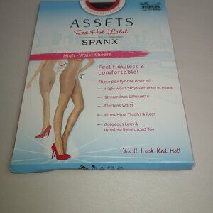 NIB Assets Red Hot Label by Spanx High-waist sheers.